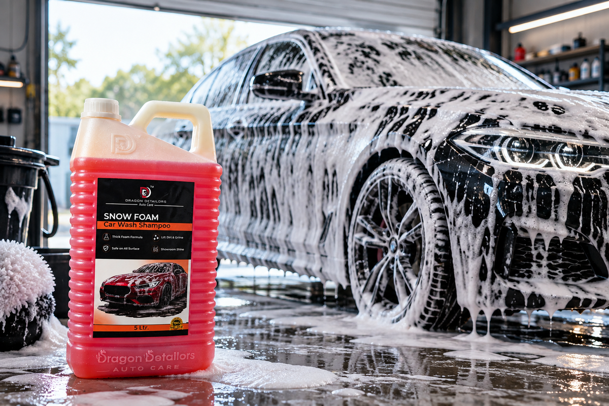 Snow Foam Wash Shampoo | High Foam pH Neutral Car Wash Shampoo