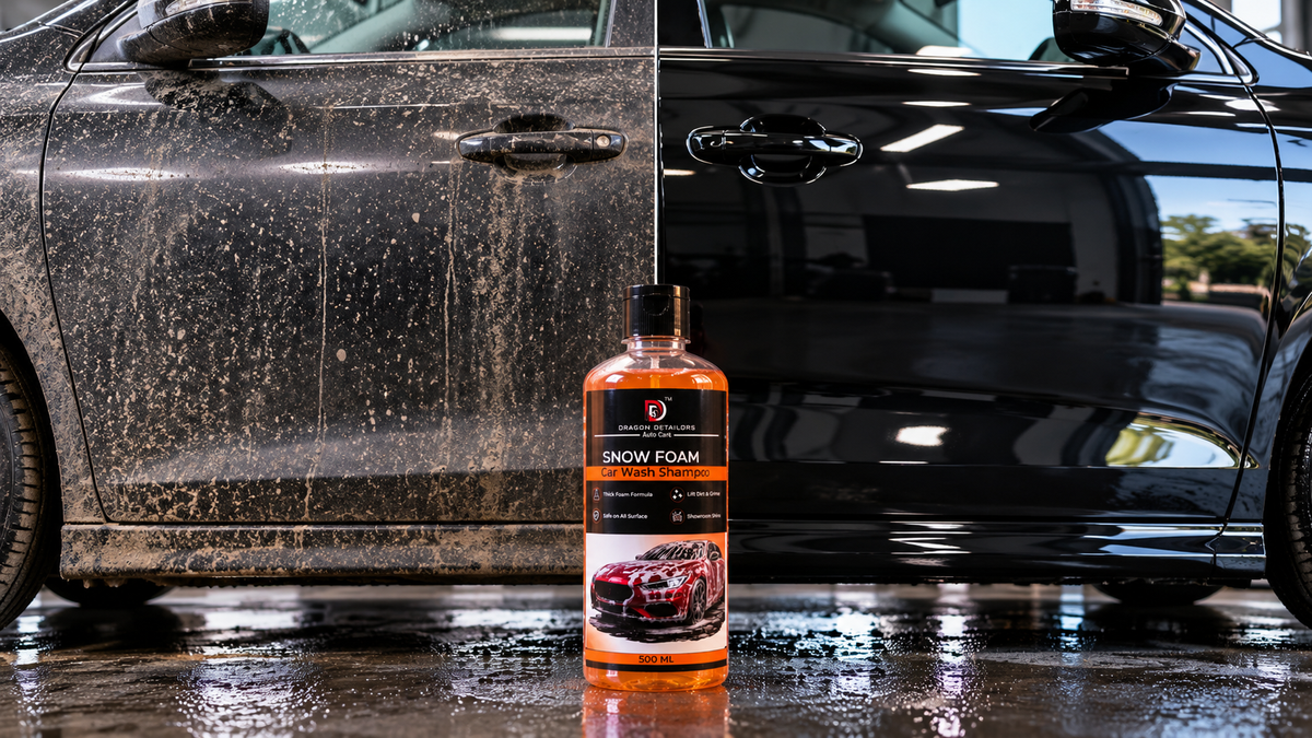 Snow Foam Wash Shampoo | High Foam pH Neutral Car Wash Shampoo