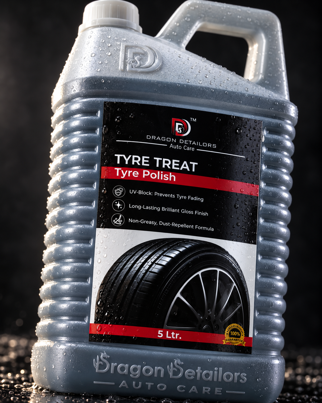 Dragon Detailors Tyre Treat | UV-Block Tyre Polish