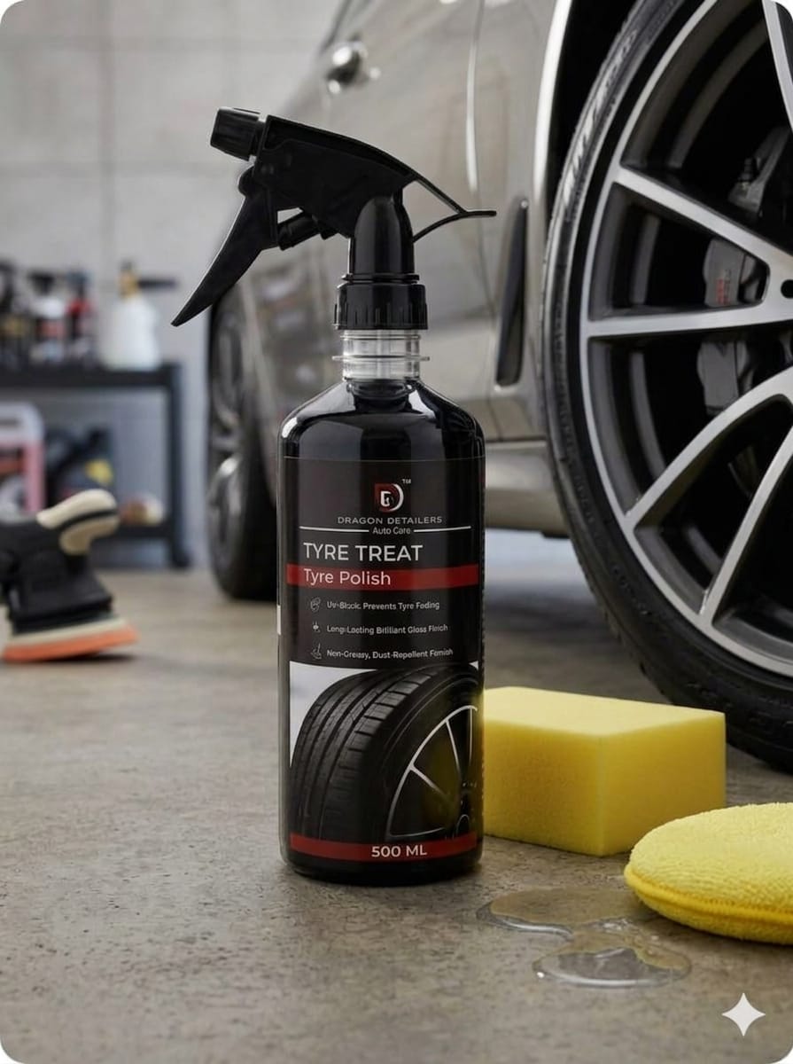 Dragon Detailors Tyre Treat | UV-Block Tyre Polish