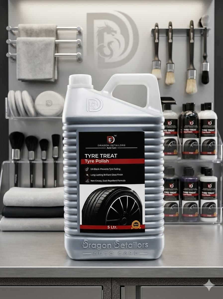 Dragon Detailors Tyre Treat | UV-Block Tyre Polish